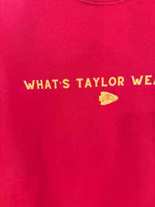 Whats Taylor Wearing - Red