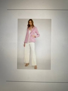 Tweed Chic Blazer - Pink