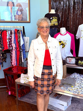 Load image into Gallery viewer, KC Leopard Check Women&#39;s Skort