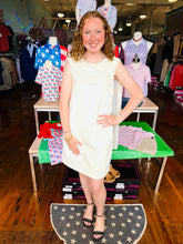 Load image into Gallery viewer, Chiffon Flow Cream Dress