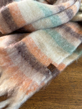 Load image into Gallery viewer, Tan,Brown, Black Ombre Stripe Scarf