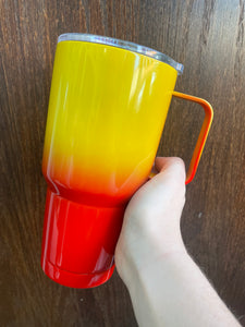 30 oz Red/Yellow Ombre Tumbler