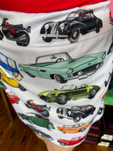 Load image into Gallery viewer, PRE-ORDER Cars Multi Middle-Waisted Skort-White