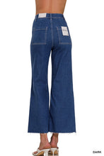 Load image into Gallery viewer, High Waist Wide Leg Jean- Dark Wash