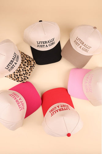 Literally Just a Girl Cap🎀