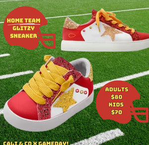 🏟️PRE-ORDER 🏟️ Home Team Giltzy Sneaker -Red