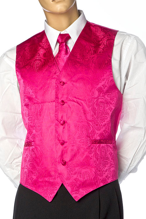 Mens Best Dressed Vest- Paisely