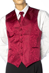 Mens Best Dressed Vest- Paisely