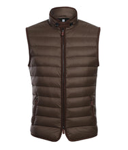 Load image into Gallery viewer, Jonathan Nylon Puffer Vest - Brown 831-3