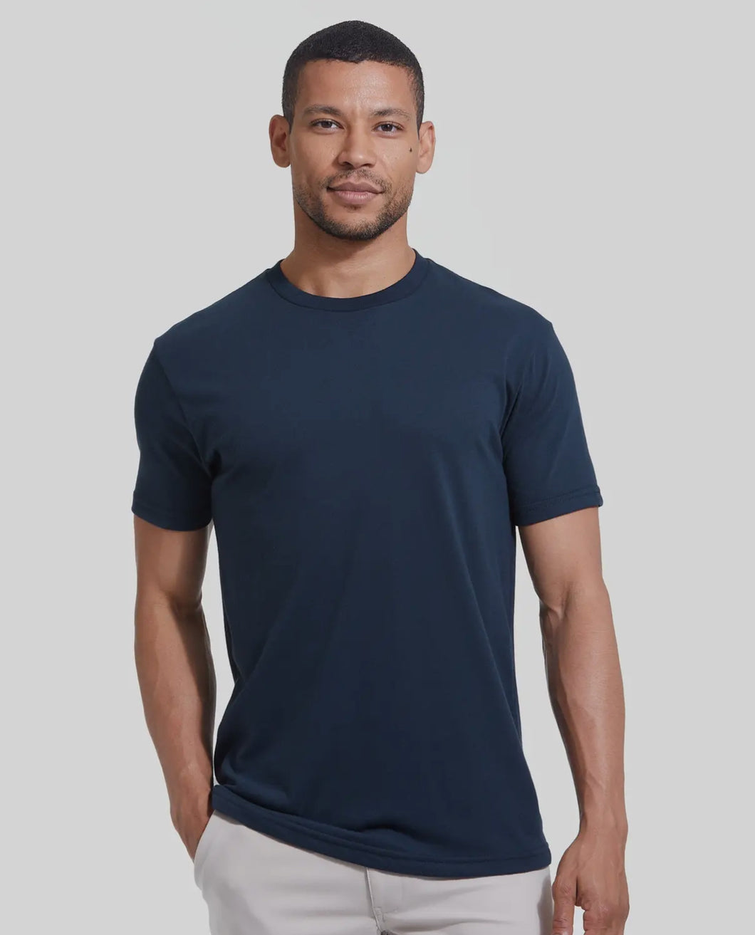 True Classic SS T-Shirt- Navy