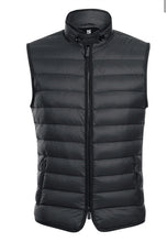 Load image into Gallery viewer, Jonathan Nylon Puffer Vest - Black 831-11