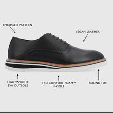 Load image into Gallery viewer, Webber Plain Toe Hybrid Dress Shoe-Black