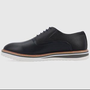 Webber Plain Toe Hybrid Dress Shoe-Black