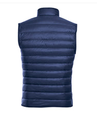 Load image into Gallery viewer, Jonathan Nylon Puffer Vest - Navy 831-10