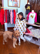 Load image into Gallery viewer, Yellow Jacket Mini Check Kid&#39;s Sherpa Fleece Hoodie Blanket