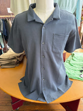 Load image into Gallery viewer, Men’s SS Waffle Knit Shirt- Lagoon