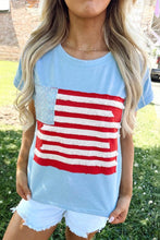 Load image into Gallery viewer, Liberty Land Textured Flag Tee