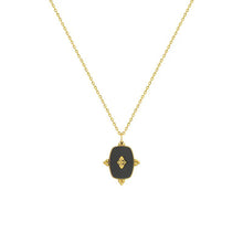 Load image into Gallery viewer, Black Pendent Necklace