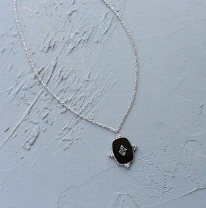 Black Pendent Necklace