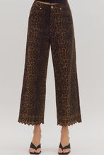Load image into Gallery viewer, Dark Leopard Embroidered Pant