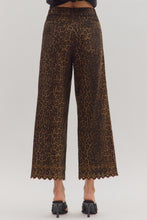 Load image into Gallery viewer, Dark Leopard Embroidered Pant