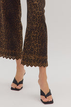 Load image into Gallery viewer, Dark Leopard Embroidered Pant
