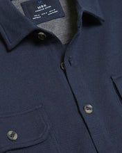 Load image into Gallery viewer, Mens Textured Shirt Jack- Orion Blue