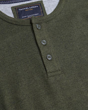 Load image into Gallery viewer, Mens LS Textured Henley-Climbing Ivy
