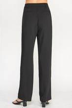 Load image into Gallery viewer, Wide Leg Trouser- Black