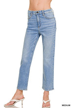 Load image into Gallery viewer, Madison Cropped Basic Jean-Med