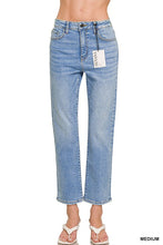 Load image into Gallery viewer, Madison Cropped Basic Jean-Med