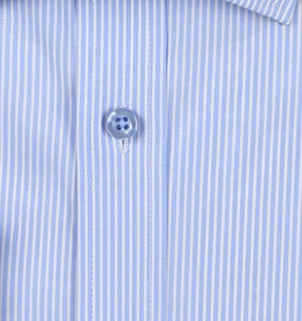 Easy Care Slim Shirt with Lycra SS212 - Lt Blue Stripe