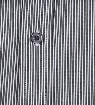 Easy Care Slim Shirt with Lycra SS213 - Lt Gray Stripe