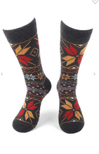 Load image into Gallery viewer, Men&#39;s Vintage Winter Pattern Novelty Socks