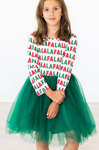 Fa La La Tutu Dress-Green