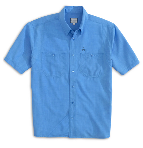 Canyon Chambray Shirt - Medium Blue