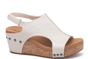 Carly Wedge - Cream