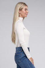 Load image into Gallery viewer, Ribbed Turtle Neck Long Sleeve Top