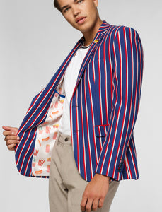 Deluxe Cheer Stripe Blazer