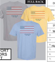 Load image into Gallery viewer, Doodle Flag Unisex T - Butter