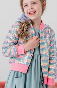 Girls Sprinkles Flip Sequin Jacket