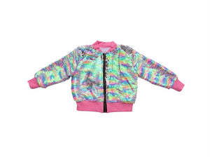 Girls Sprinkles Flip Sequin Jacket