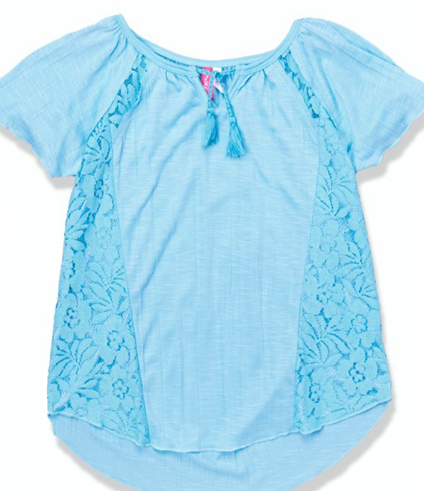 Girls Lacey Tunic Top