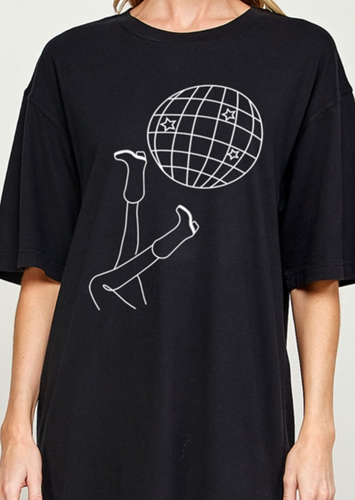 Space Cowgirl Oversized Graphic T